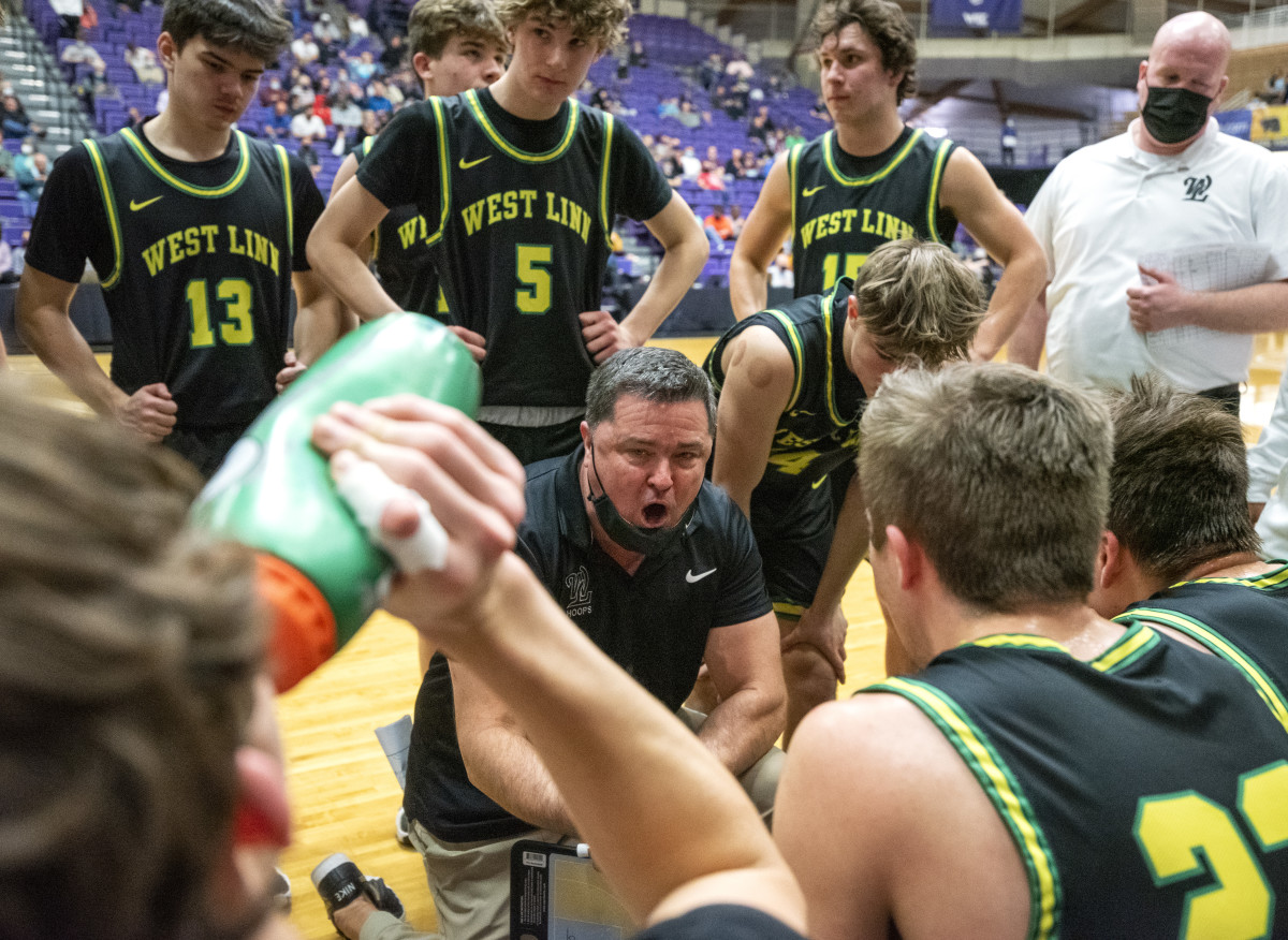 West Linn South Medford boys basketball Taylor Balkom 2